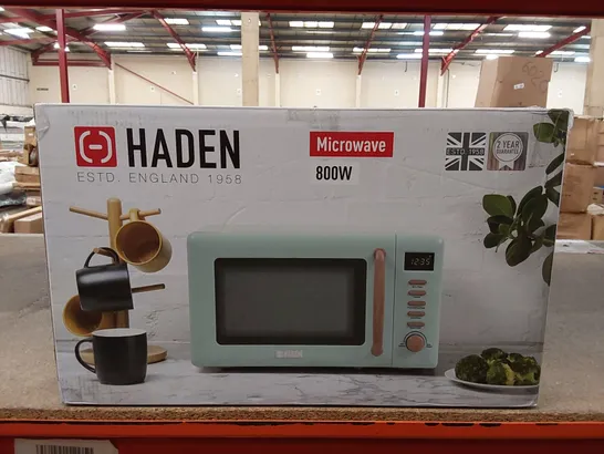 BRAND NEW BOXED HADEN 800W MICROWAVE (1 BOX)