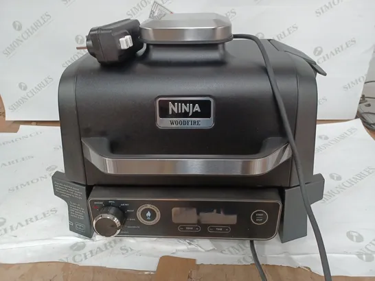 NINJA WOODFIRE ELECTRIC BBQ GRILL & SMOKER WITH AIR FRY FUNCTION OG701UKQ