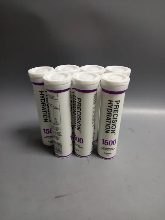 LOT OF 7 PRECISION HYDRATION EFFERVESCENT ELECTROLYTE TABLETS