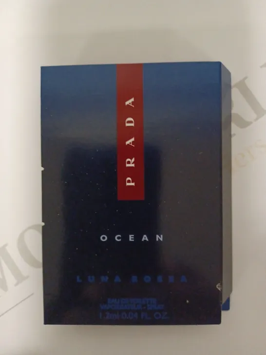 LOT OF APPROX 120 X 1.2ML PRADA OCEAN LUNA ROSSA EAU DETOILETTE VAPORISATEUR SPRAY  