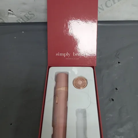 BOXED SIMPLY BEAUTY SINGLE HAIR EPILATOR IN ROSE GOLD