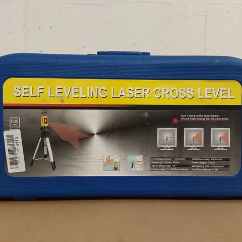 SELF LEVELING LASER CROSS LEVEL KIT (1 ITEM)