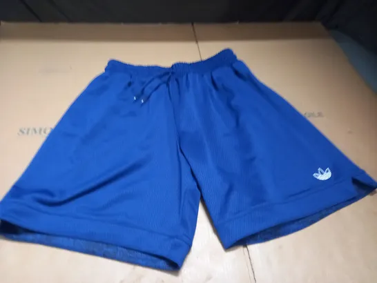 ADIDAS REVERSIBLE SHORTS IN BLUE - SIZE UNSPECIFIED 