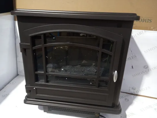 WARMLITE WINGHAM 2000W GREY ELECTRIC STOVE HEATER  