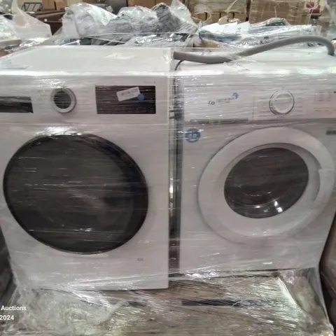 BOSCH SERIES 6 WASHING MACHINE 9KG WHITE AND COMFEE FREESTANDING WASHING MACHINE 7KG WHITE - UNPROCESSED RAW RETURNS 