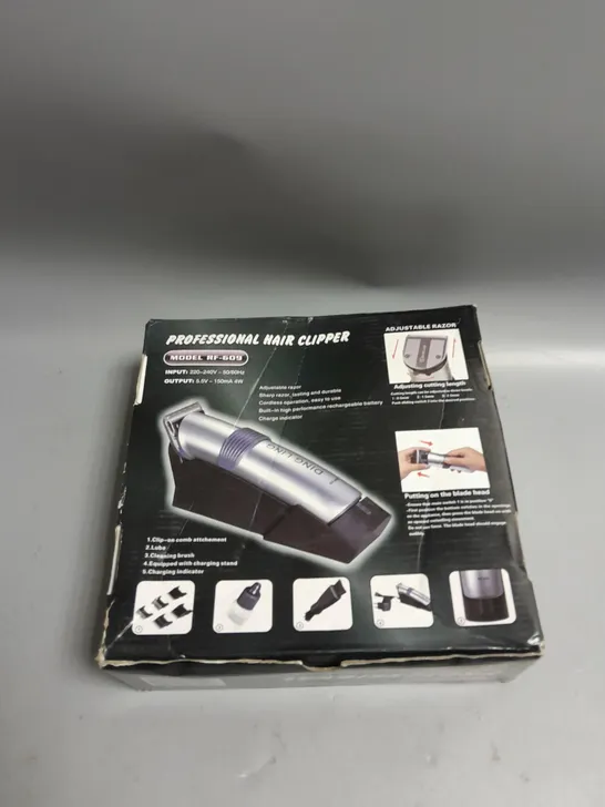 BOXED DING LING PROFESSIONAL HAIR CLIPPER RF-609