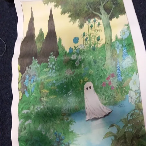 CHRIS RIDDELL GARDEN GHOST SIGNED PRINT