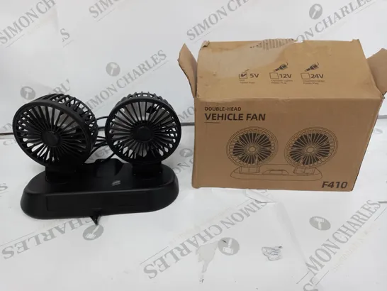 DOUBLE-HEAD VEHICLE FAN F410