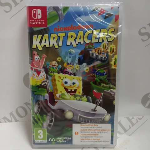 SEALED NINTENDO SWITCH NICKELODEON KART RACERS GAME