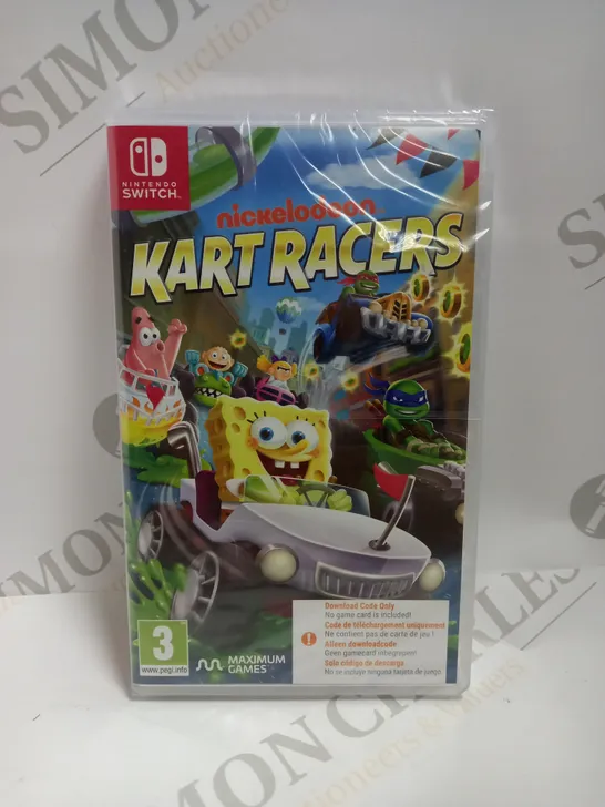 SEALED NINTENDO SWITCH NICKELODEON KART RACERS GAME