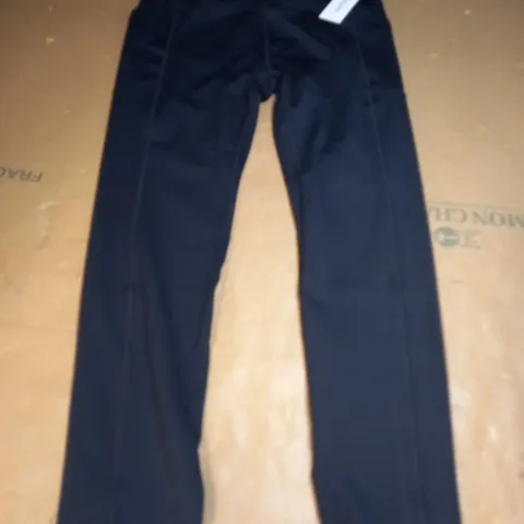 OVRUNS BLACK GYM LEGGINGS SIZE XL