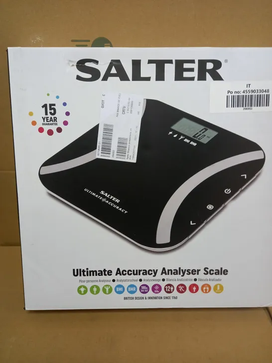 BOXED SALTER ULTIMATE ACCURACY ANALYSER SCALE