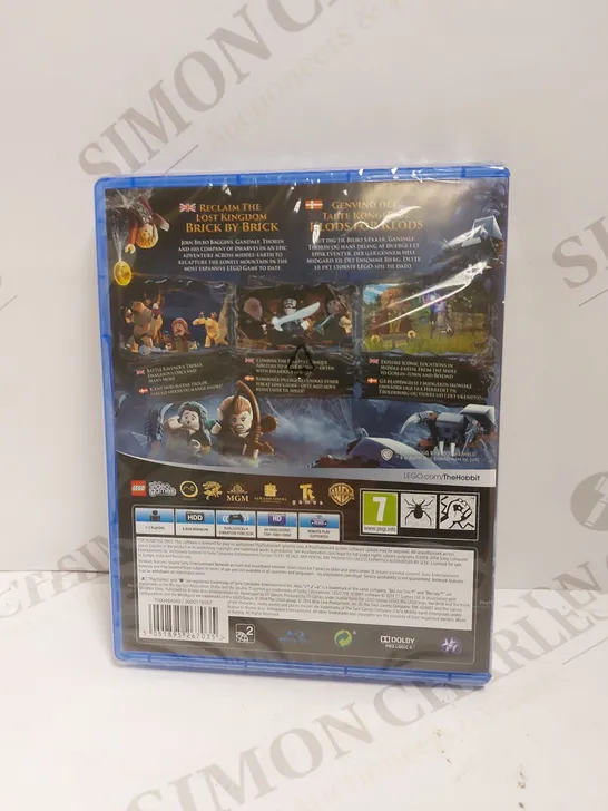 SEALED LEGO THE HOBBIT ON PS4 PEGI 7 