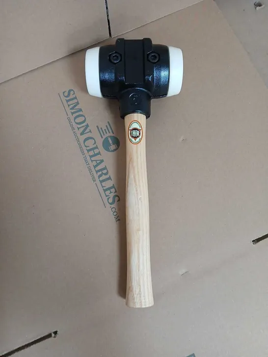 THOR NYLON SPLIT HEAD MALLET IN HEAD SIZE 5