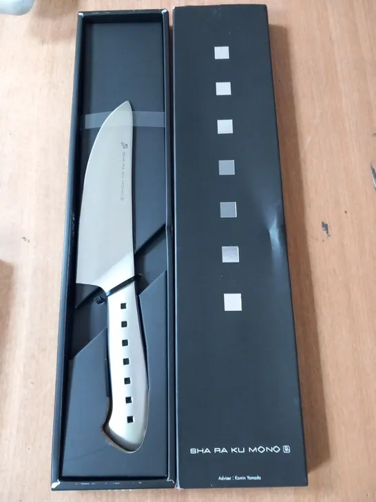 BRAND NEW BOXED SHA RA KU MONO MOLYBDENUM VANADIUM STEEL FJ-13 17CM DEBA KNIFE