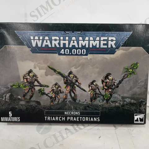 WARHAMMER 40K NECRONS TRIACH PRAETORIANS (PACK OF 5 MINATURES)