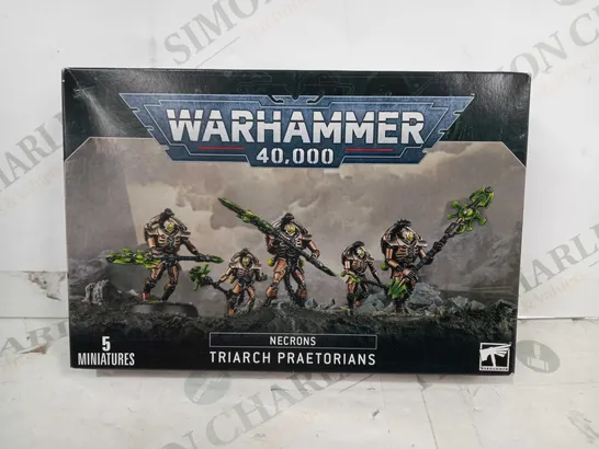 WARHAMMER 40K NECRONS TRIACH PRAETORIANS (PACK OF 5 MINATURES)