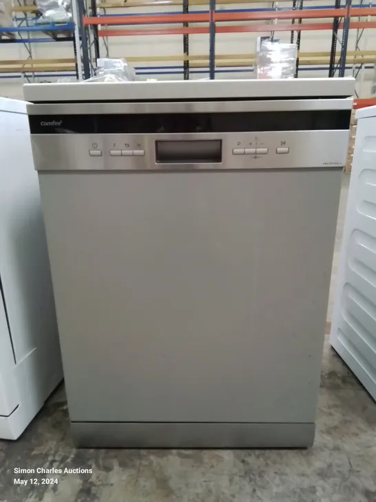 COMFEE' FREESTANDING DISHWASHER STAINLESS STEEL - COLLECTION ONLY 