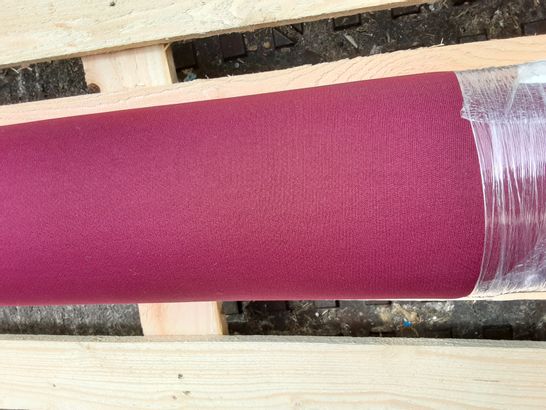 ROLL OF PLAIN PURPLE POLYESTER FOOTBALL SHIRT FABRIC- SIZE UNSPECIFIED 