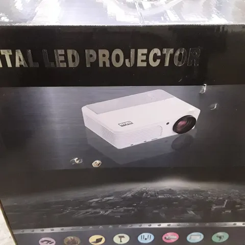 BOXED DIGITAL LED PROJECTOR 