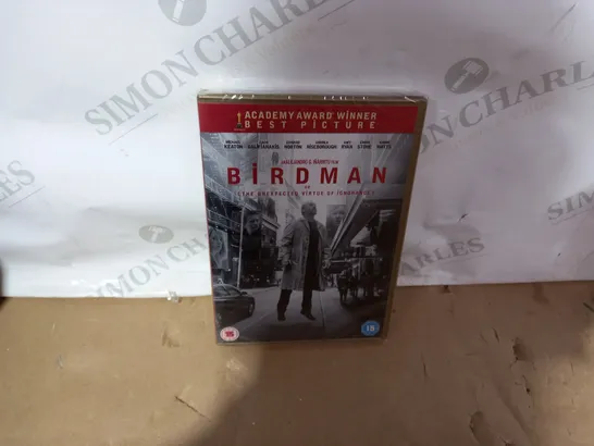 LOT OF APPROXIMATELY 25 SEALED BIRDMAN (THE UNEXPECTED VIRTUE OF IGNORANCE) DVDS