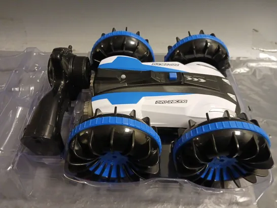 BOXED AMPHIBIOUS RADIO CONTROL CAR IN BLUE (G03060R)