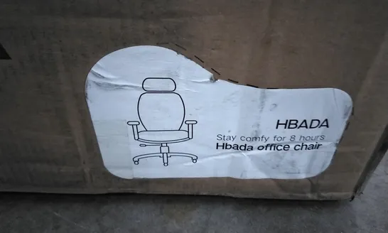 HBADA GAMING CHAIR RACING STYLE E-SPORTS WHITE