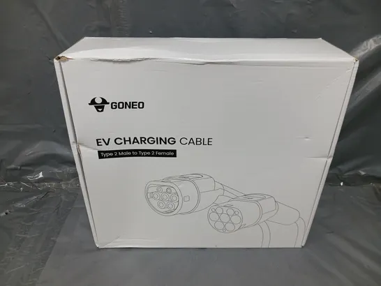 BOXED GONEO EV CHARGING CABLE (TYPE 2 MALE TO TYPE 2 FEMALE)