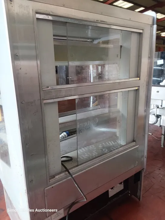 BKI HOT FOOD SELF SERVE UNIT WITH REAR DOORS MHC4