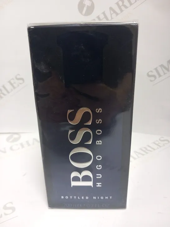 BOXED AND SEALED HUGO BOSS "BOTTLED NIGHT" EAU DE TOILETTE SPRAY 200ML