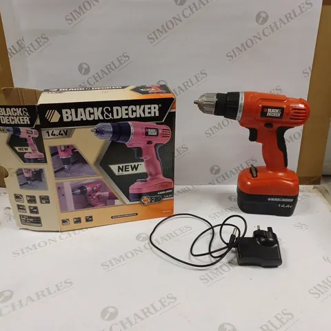 BLACK+DECKER 14.4V EPC14CA CORDLESS DRILL DRIVER 