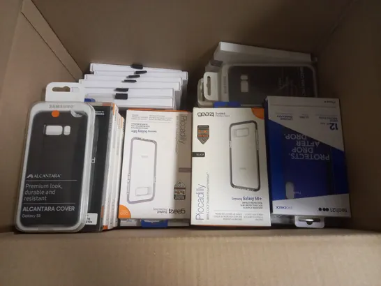 LOT OF APPROXIMATELY 60 ASSORTED MOBILE PHONE CASES AND SCREEN PROTECTORS