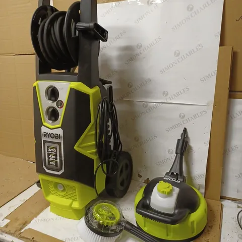 RYOBI RPW150XRB CORDED PRESSURE WASHER (COLLECTION ONLY)