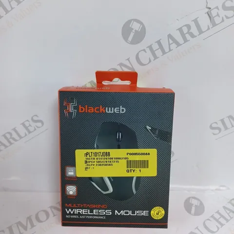 BOXED SEALED BLACKWEB WIRELESS MULTITASKING MOUSE 