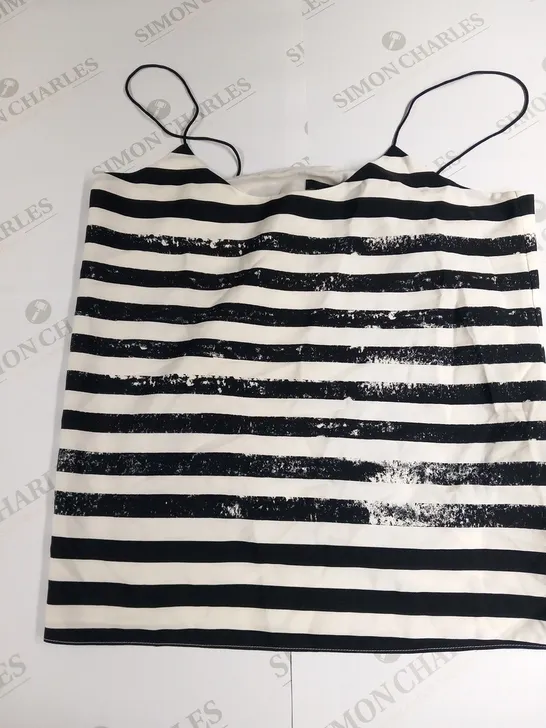 TIBI WOVEN CAMI WBKM SIZE US 6 