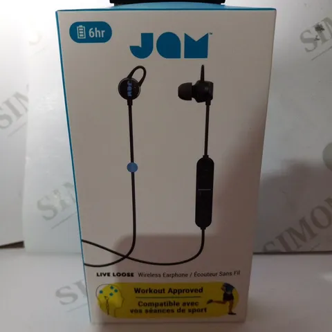 4 BOXED JAM LIVE LOOSE WIRELESS EARPHONES HX-EP202BKB