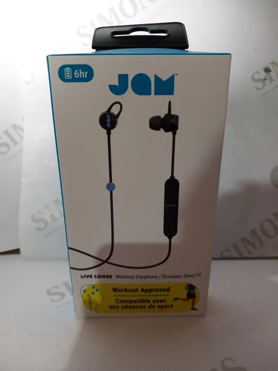 4 BOXED JAM LIVE LOOSE WIRELESS EARPHONES HX-EP202BKB