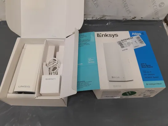 BOXED LINKSYS ATLAS 6 WIFI DUAL BAND MESH ROUTER