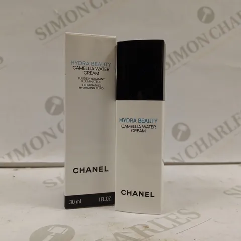 CHANEL HYDRA BEAUTY CAMELLIA WATER CREAM ILLUMINATING HYDRATING FLUID 30ML 