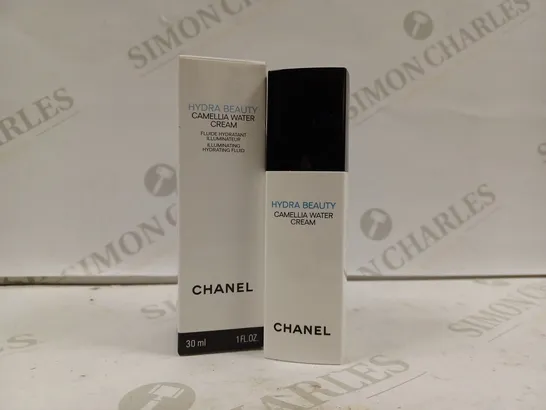 CHANEL HYDRA BEAUTY CAMELLIA WATER CREAM ILLUMINATING HYDRATING FLUID 30ML 