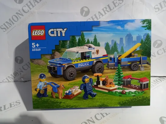 BOXED LEGO CITY POLICE 60369