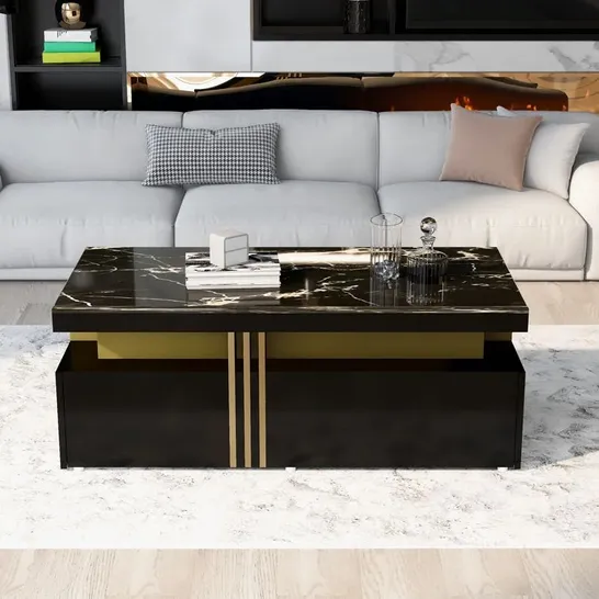 BOXED CHALSEA COFFEE TABLE WITH STORAGE