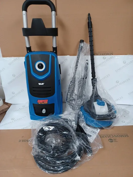 WOLF SUPER BLASTER PRESSURE WASHER BLUE