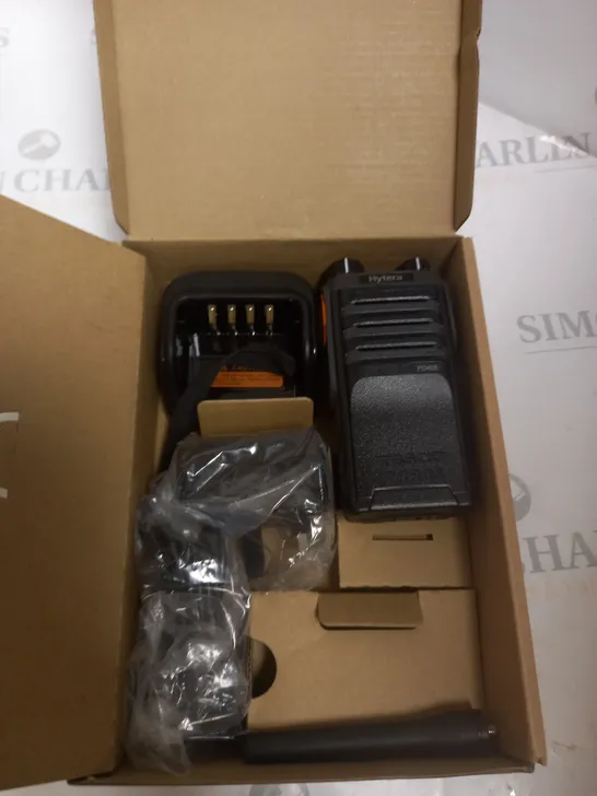 BOXED HYTERA DIGITAL PORTABLE RADIO