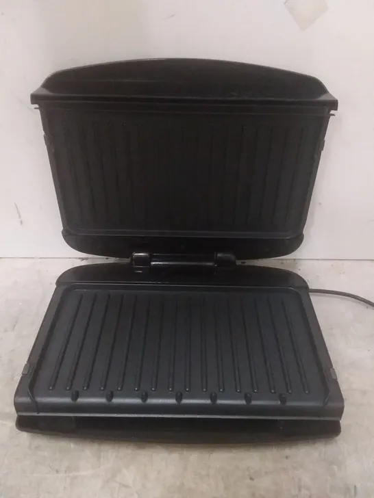 GEORGE FOREMAN MEDIUM REMOVABLE PLATES GRILL, BLACK [24330]