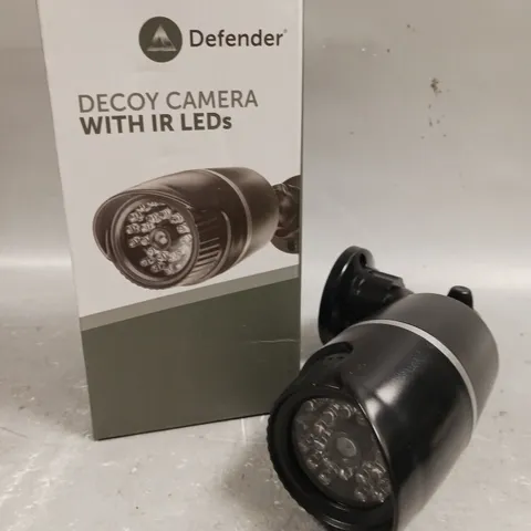 BOXED DEFENDER DECOY CAMERA WITH IR LEDS 