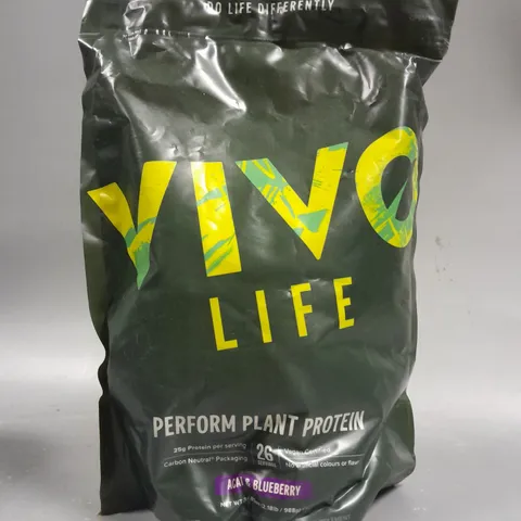 SEALED VIVO LIFE PERFORM PLANT PROTEIN - ACAI & BLUEBERRY - 988G