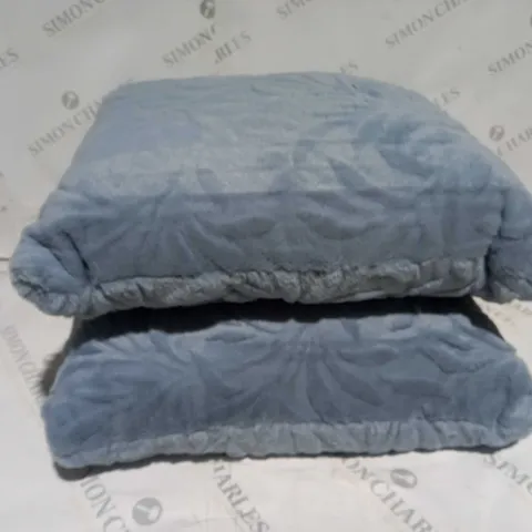 COZEE HOME PAIR OF LARGE CUSHIONS SKY BLUE