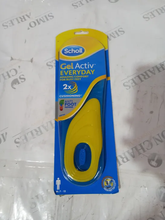 SCHOLL GEL ACTIVE EVERYDAY MALE SIZE 7-12