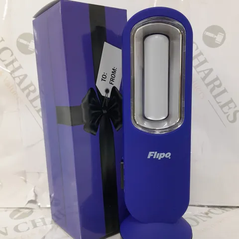 BOXED FLIPO SET OF 4 MULTIPURPOSE 3-IN-1 FLASHLIGHTS IN VARIOUS COLOURS